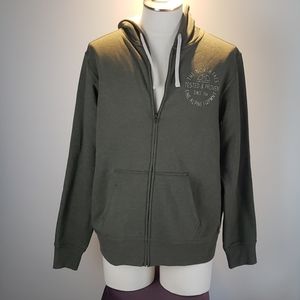 The North Face Olive Zip-Up Jacket